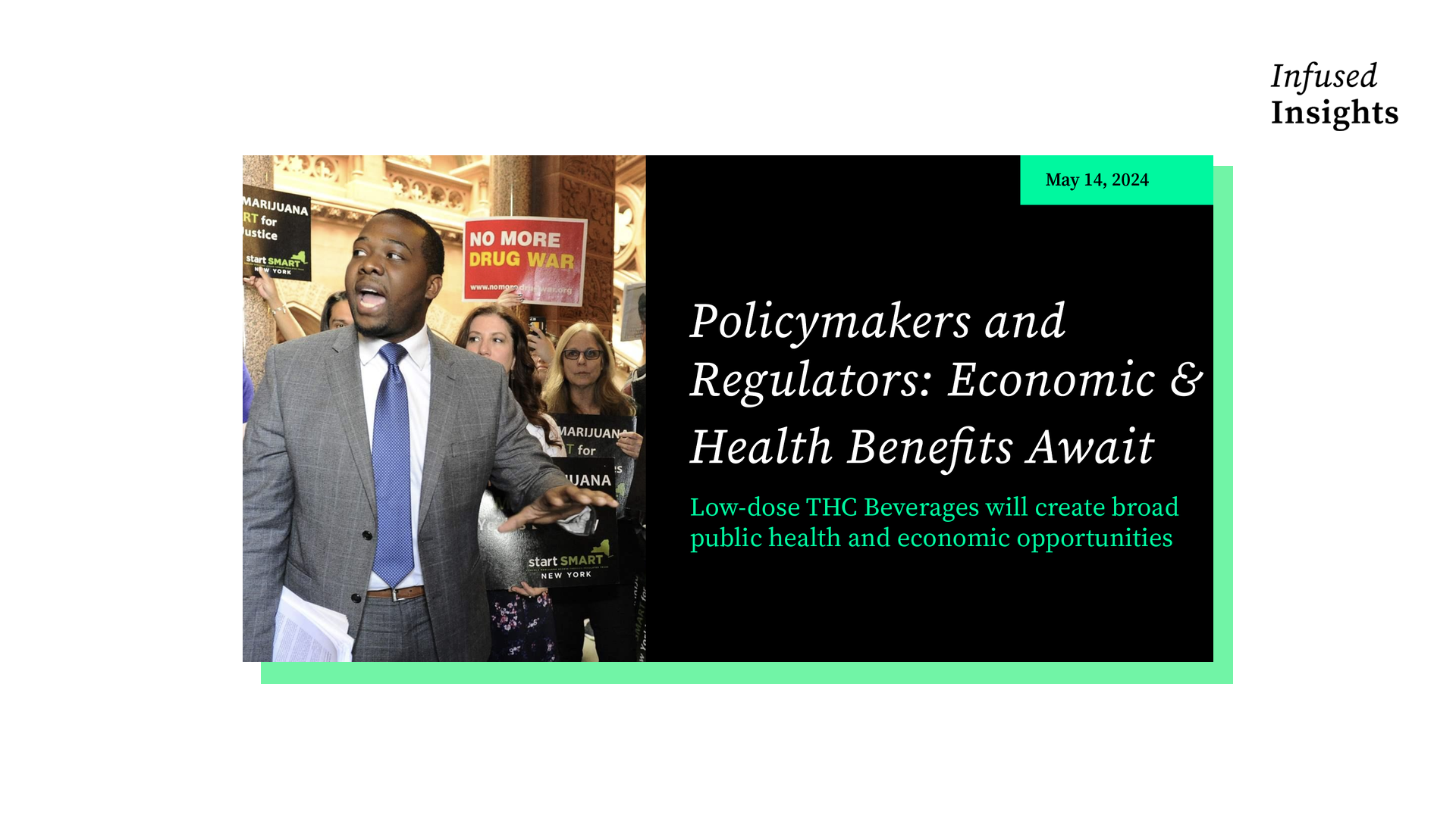 Policymakers and Regulators: Low-Dose THC Beverages Create Public Health and Economic Opportunities