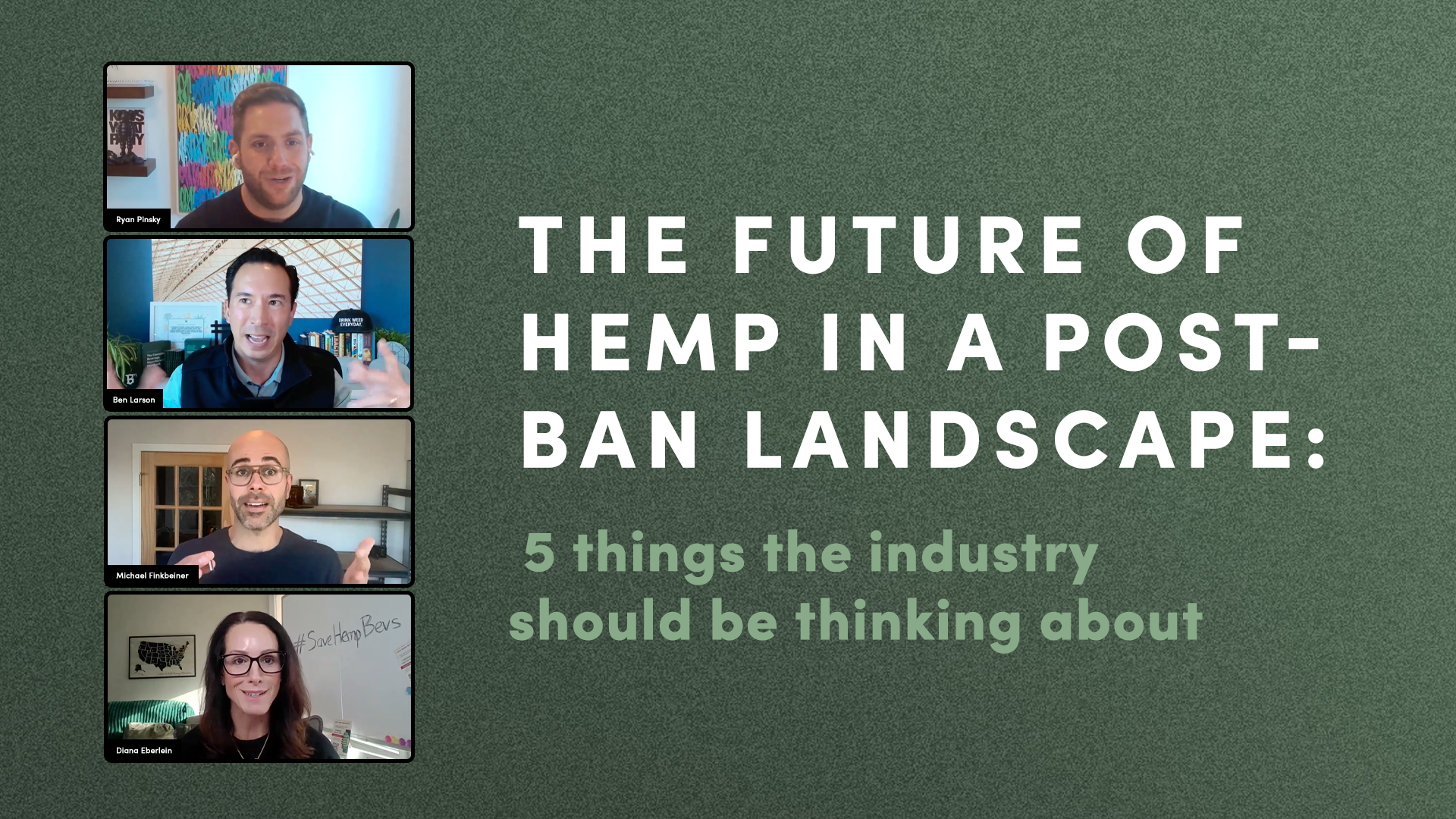 The Future of Hemp in a Post-Ban Landscape: 5 things the industry should be thinking about 